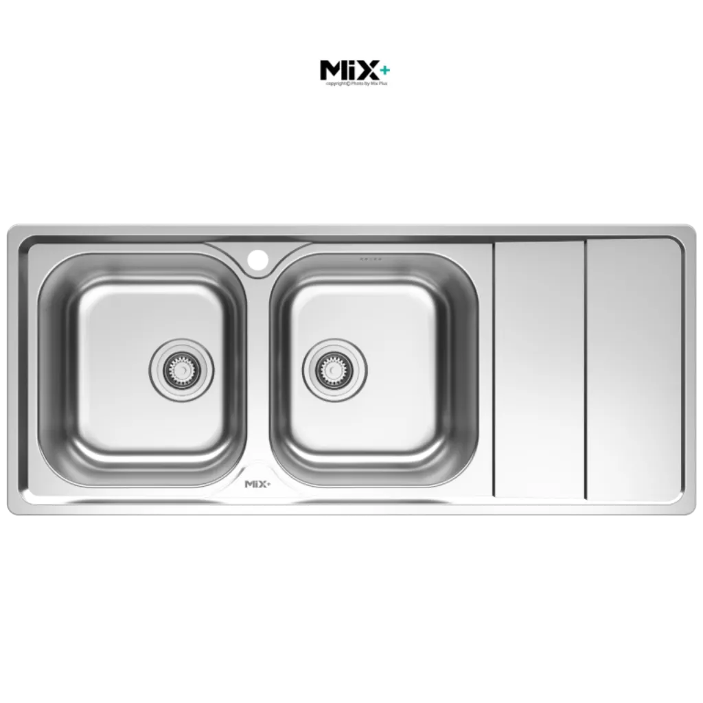 سینک توکار میکس پلاس مدل نیمه فانتزی