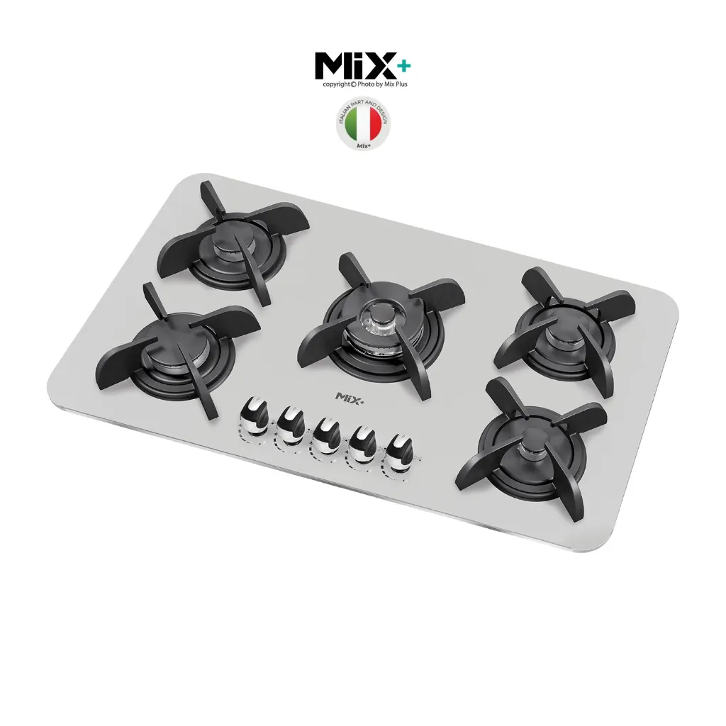 گاز صفحه‌ای شیشه‌ای سفید میکس پلاس