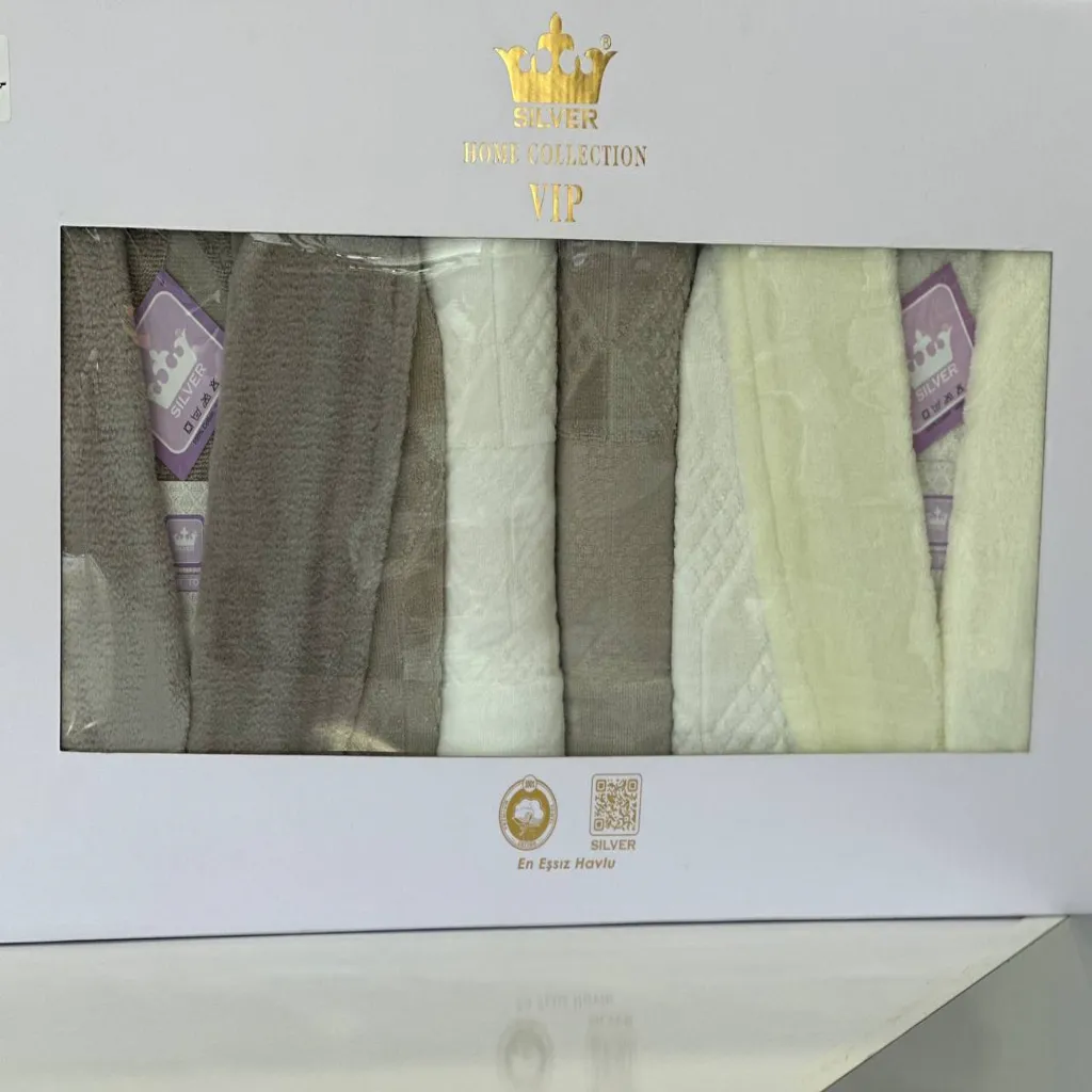 سرویس حوله عروس داماد (SILVER (03