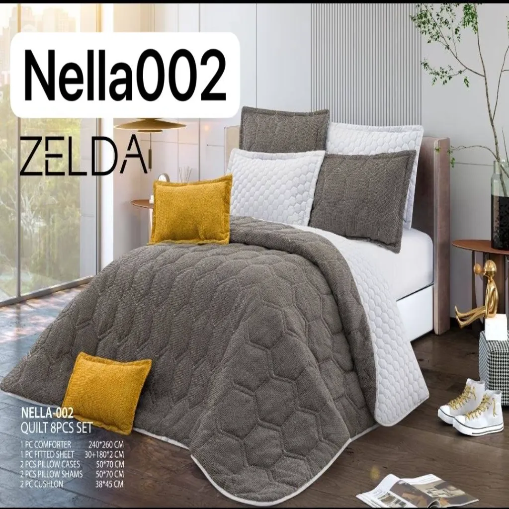 لحاف روتختی دونفره ZELLDA مدل NELLA