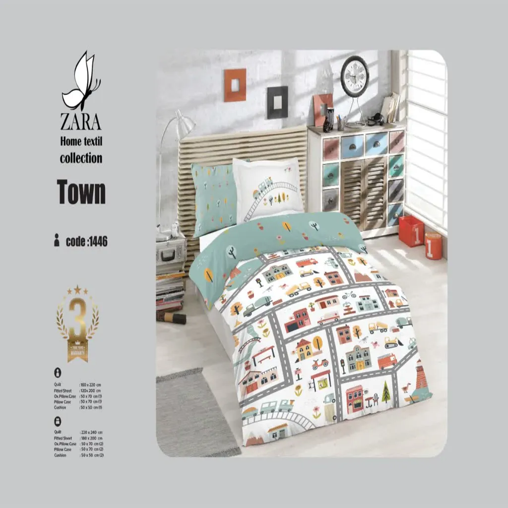 لحاف یکنفره زارا عروسکی