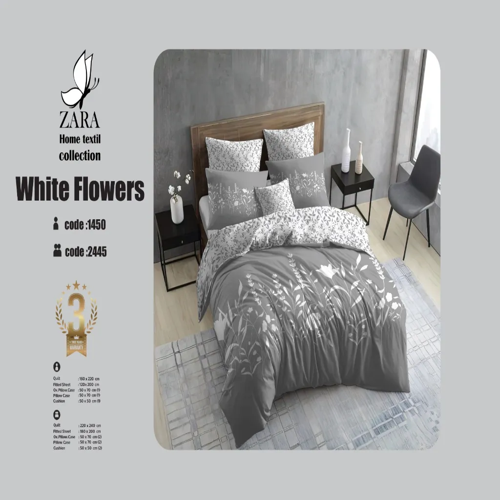 لحاف دونفره 8 تیکه ZARA(2445)