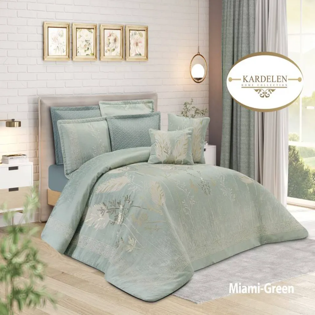 لحاف روتختی کاردلن مدل MIAMI (GREEN)