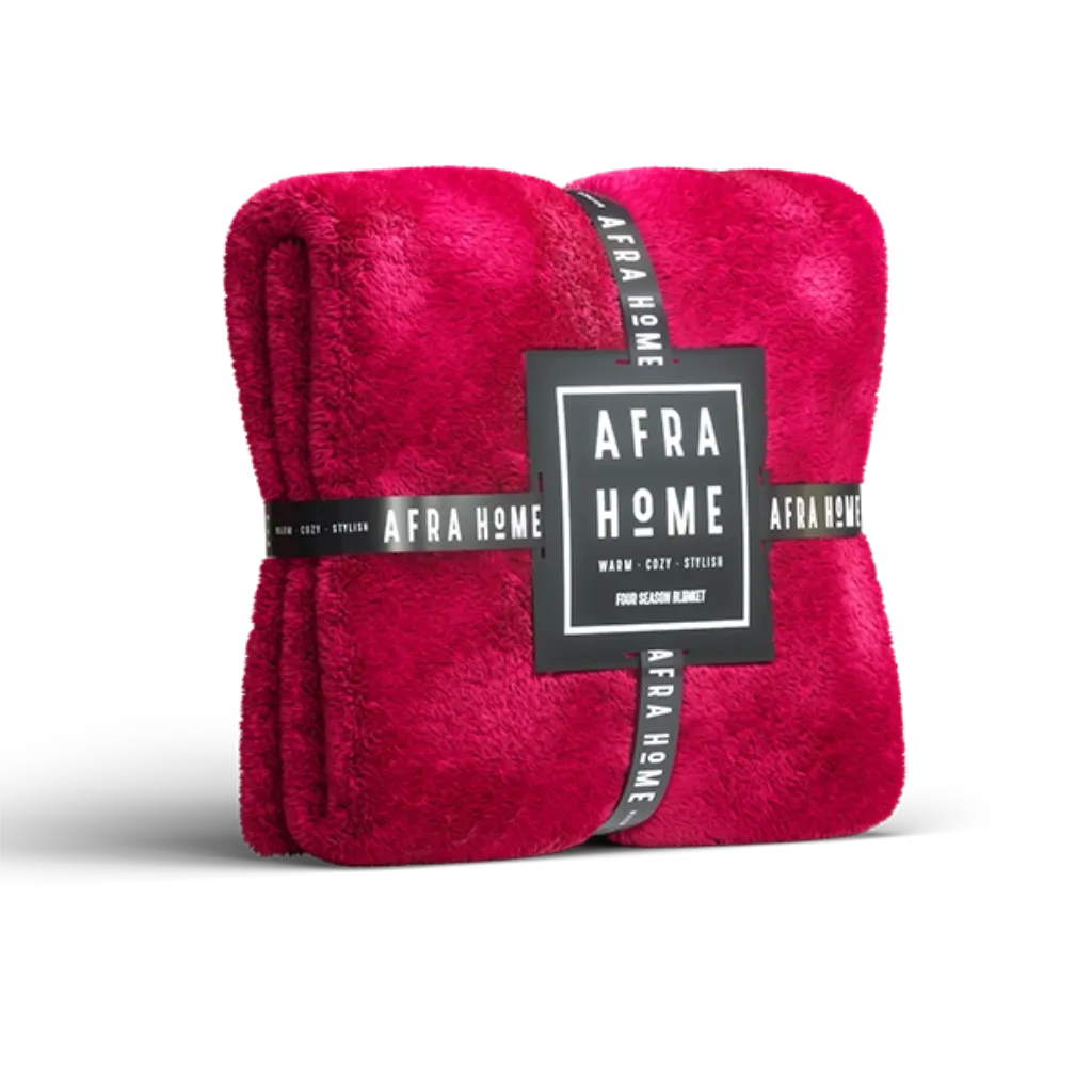 پتو دونفره چهارفصل(قرمز)