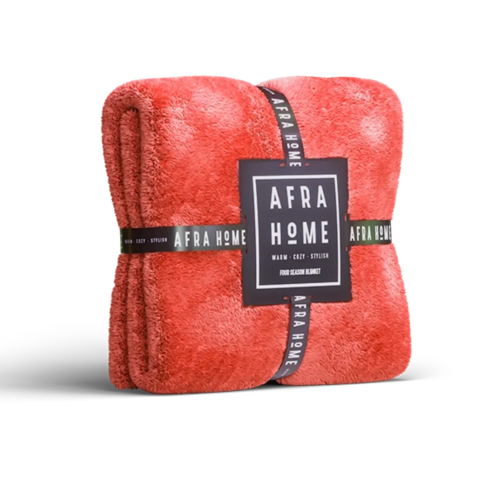 پتو دونفره چهارفصل(نارنجی)