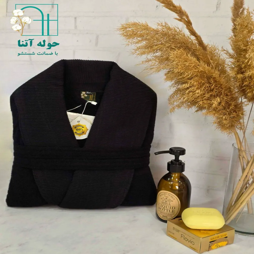حوله پالتویی آتنا مدل یقه کرکره  (012) L