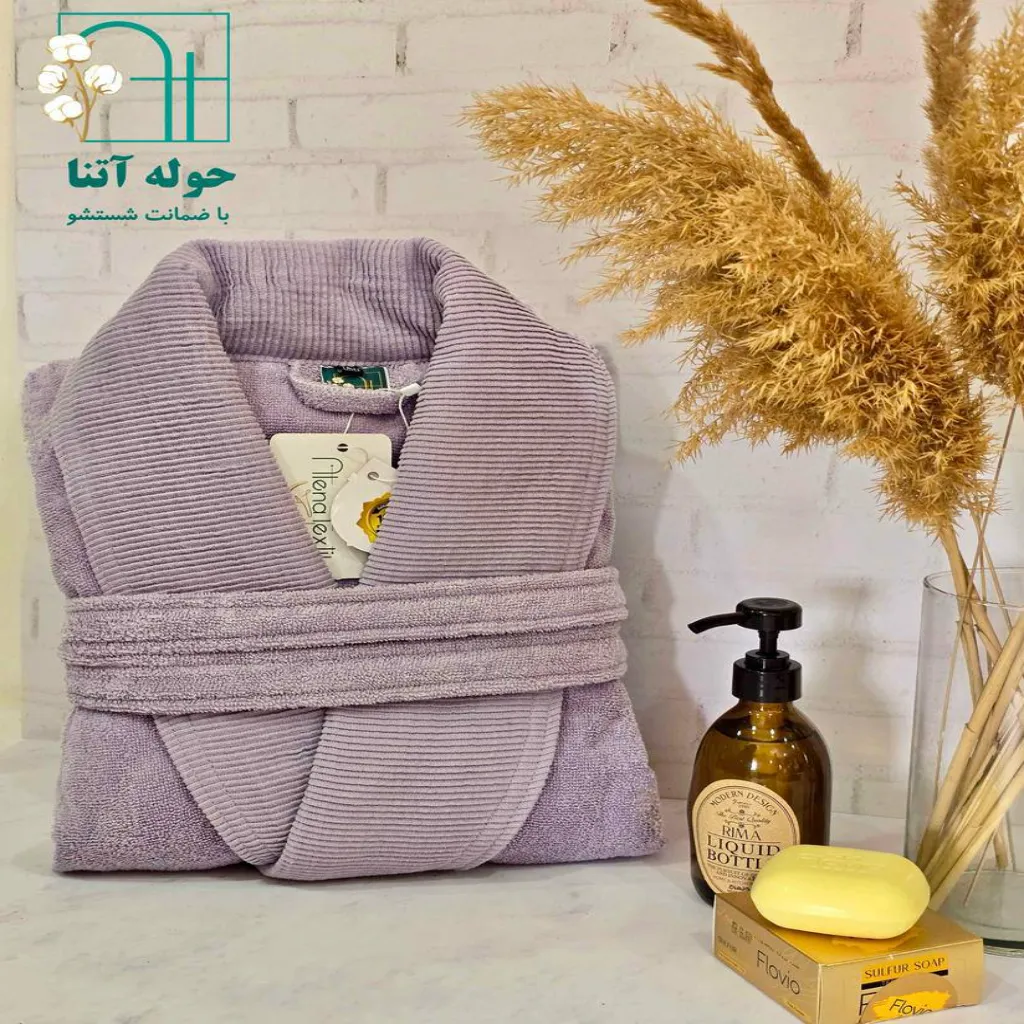 حوله پالتویی آتنا مدل یقه کرکره  (03) L
