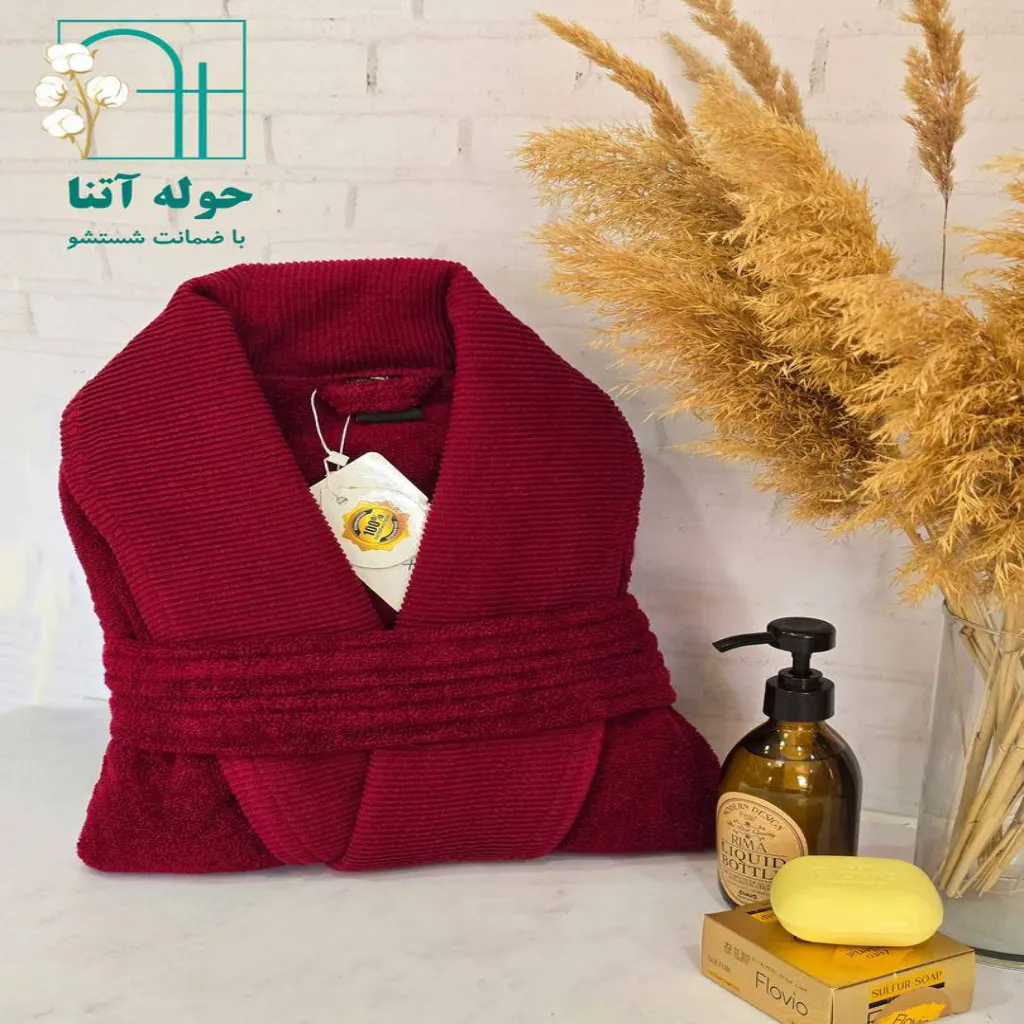 حوله پالتویی آتنا مدل یقه کرکره  (07) L