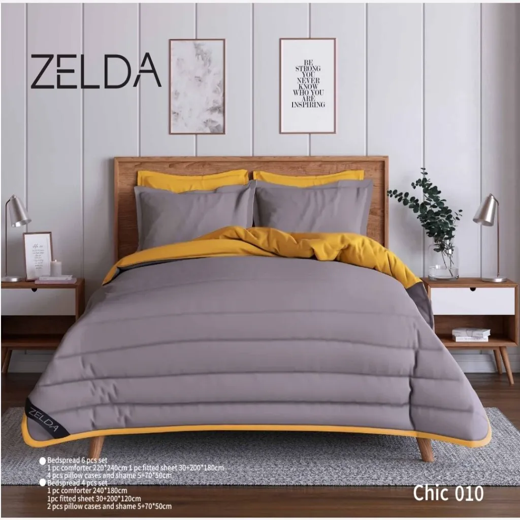 لحاف یکنفره زلدا مدل CHIC(010)