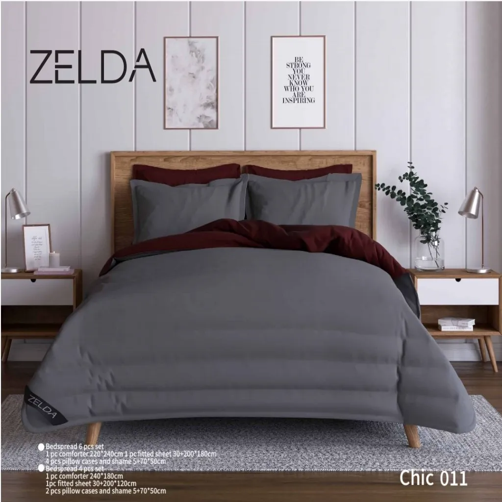 لحاف یکنفره زلدا مدل CHIC(011)