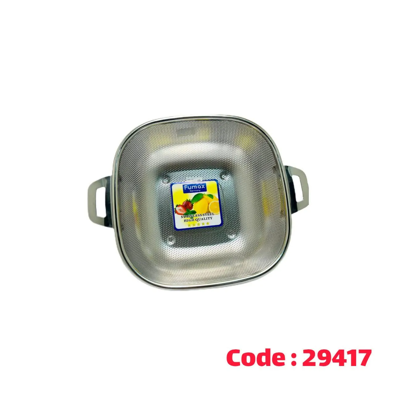 آبکش 4 گوش 26 استیل پانچی