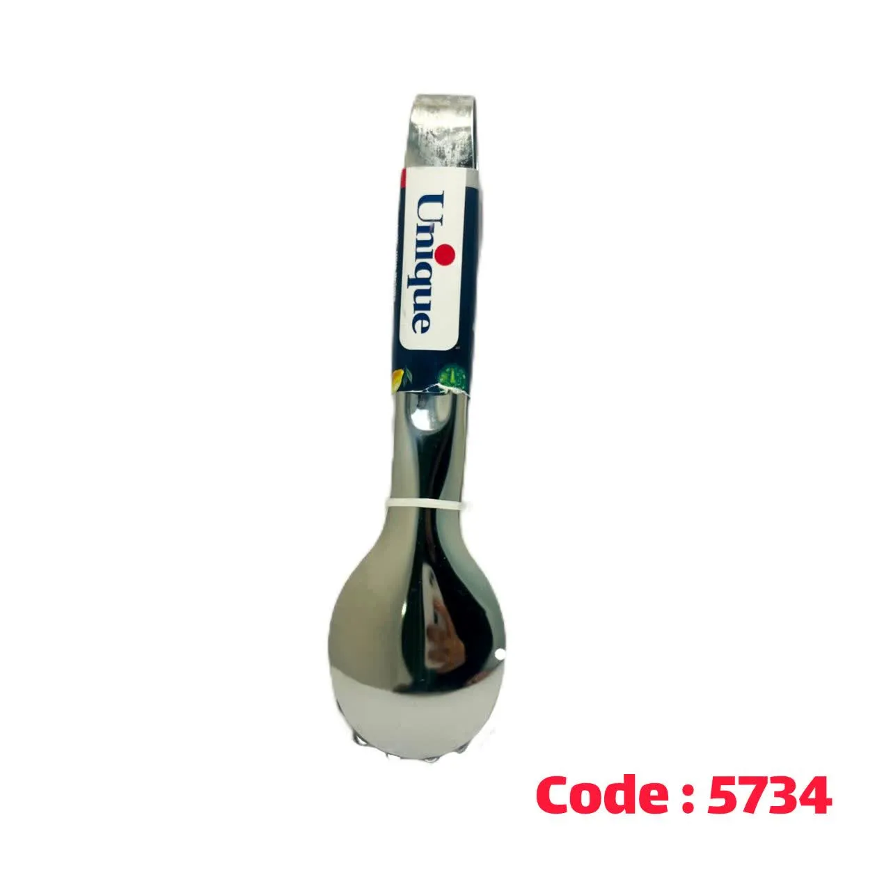 انبر سالاد قاشقی شیاردار استیل 3403 یونیک