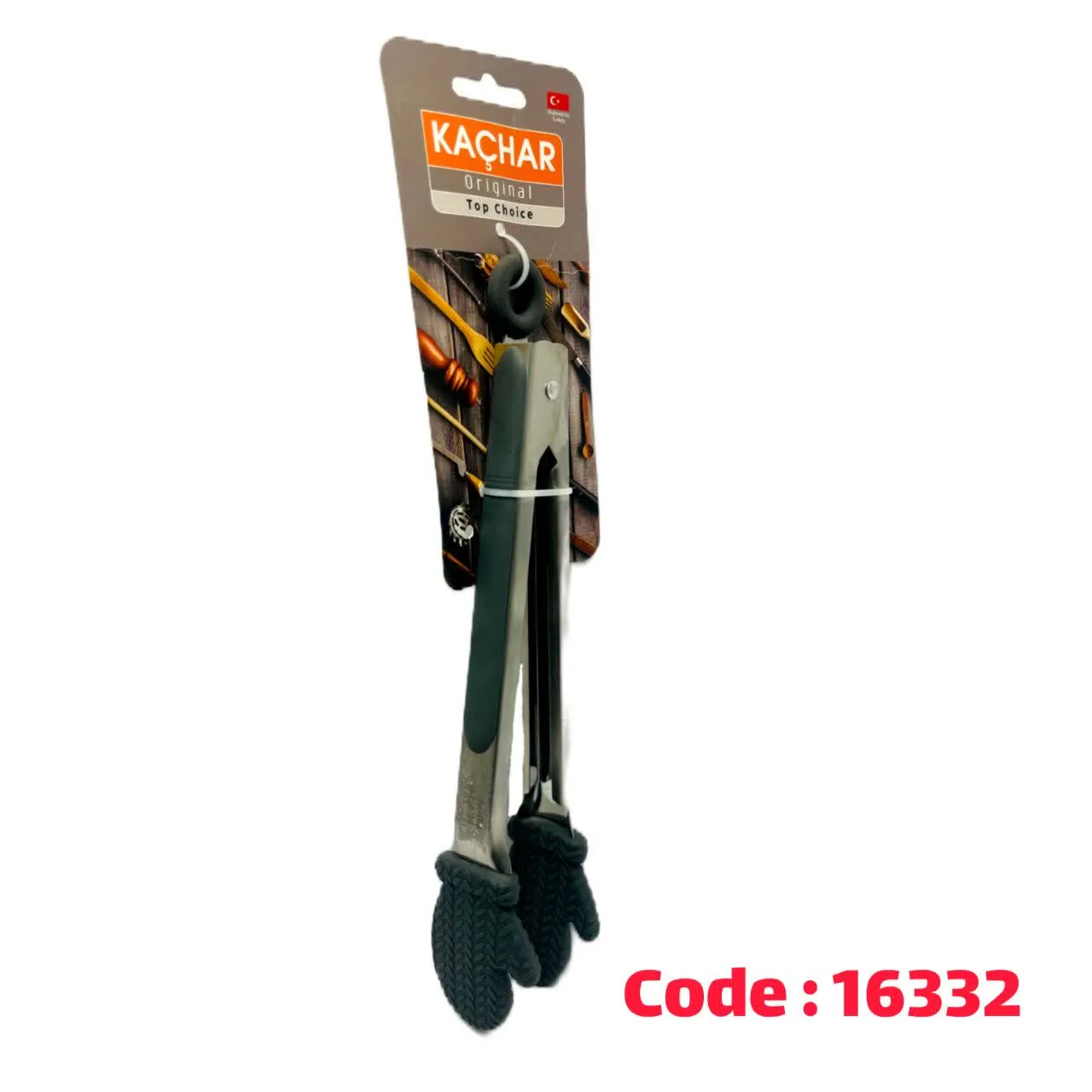 انبر طرح دست سر سیلیکونی کوچک 7032 استیل