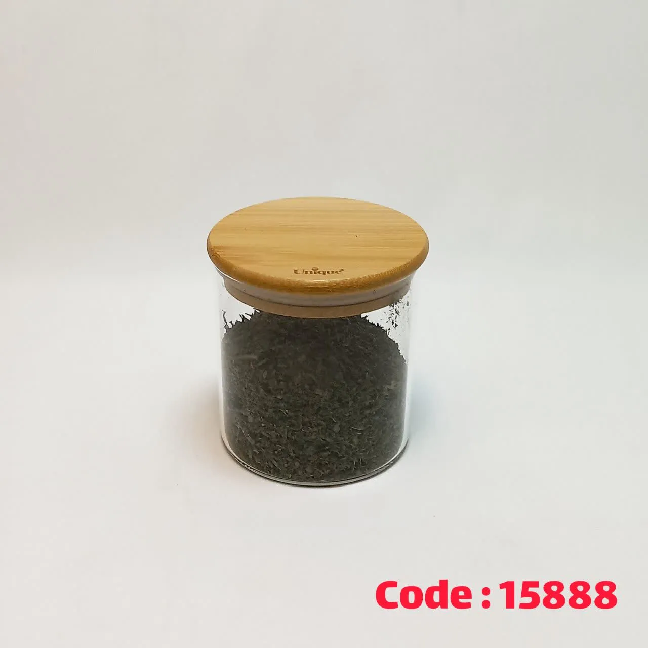 بانکه گرد پیرکس 10 سانت درب چوب 1750 یونیک