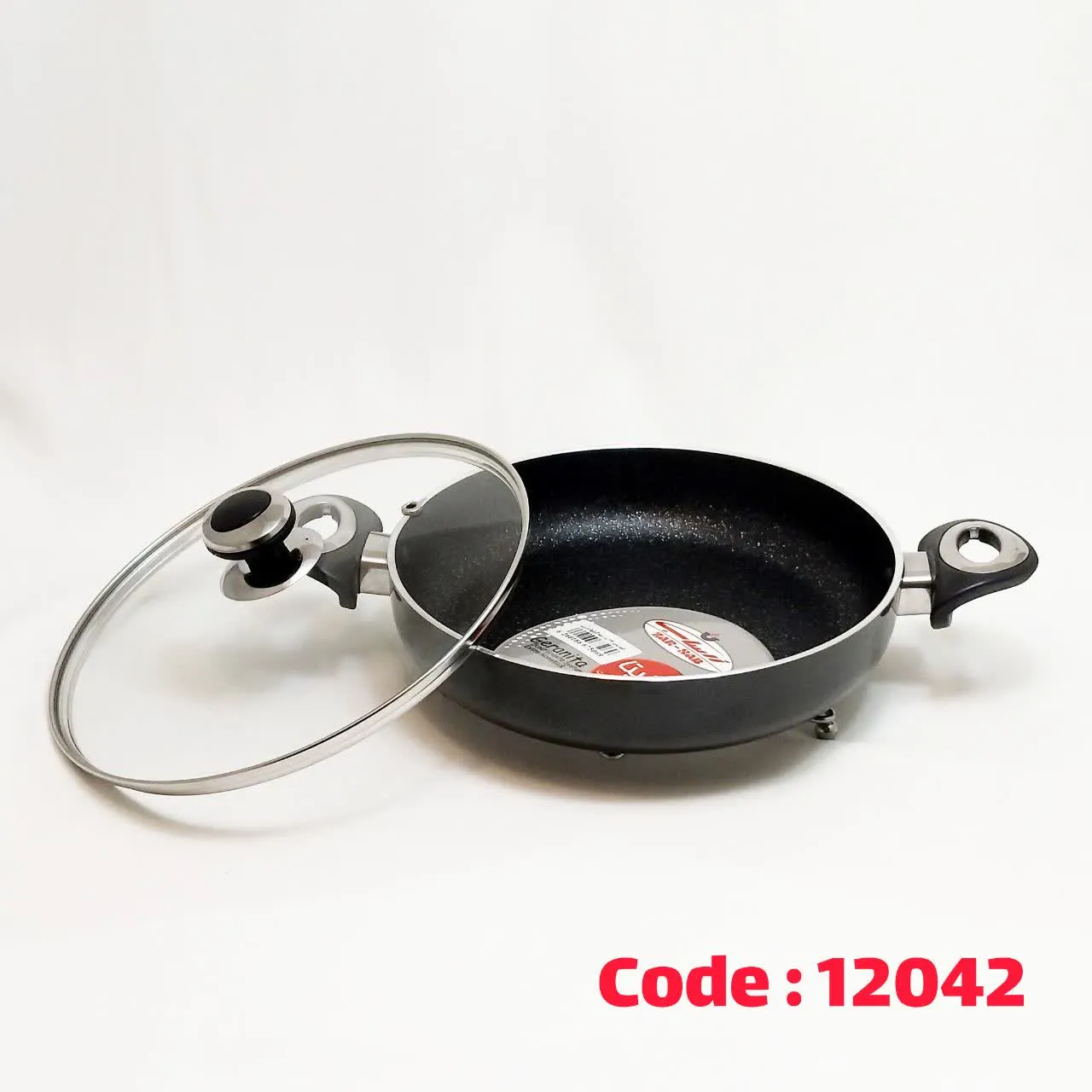 تابه 2 دسته 24 گرانیت مدادی 224 تفلون زرساب