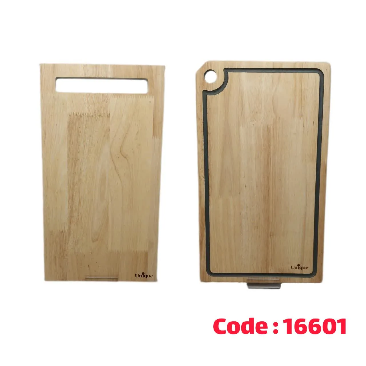 تخته گوشت مستطیل لبه رنگی چوب 3488 یونیک