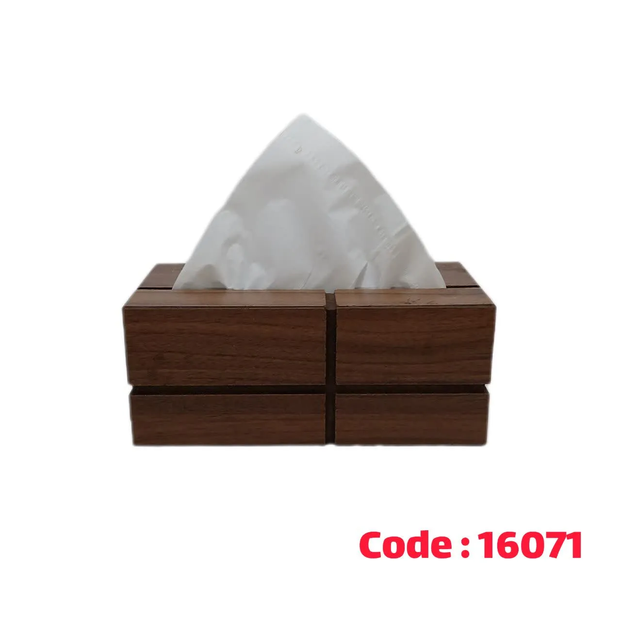 جا دستمال رومیزی مستطیل خطی 9125 چوب رایکا