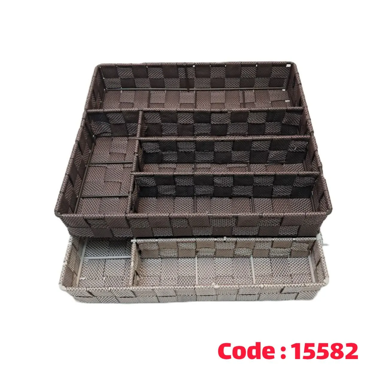 جا قاشقی کابینتی مستطیل 5 خانه کوچک نواری