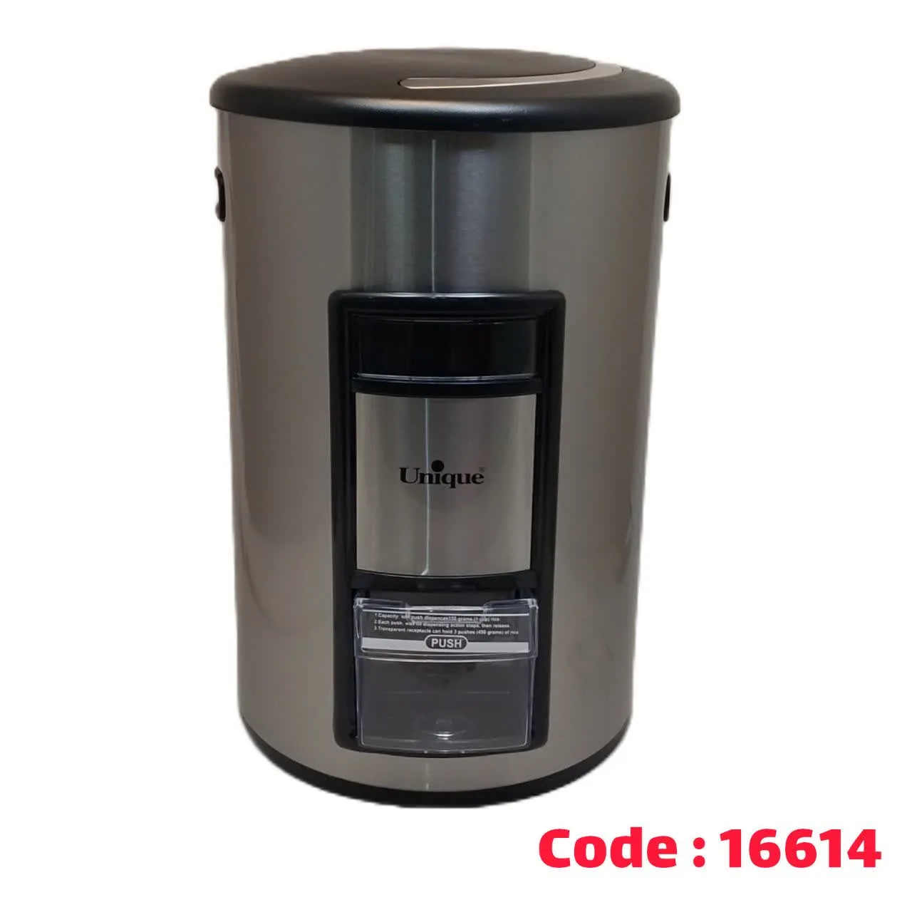 سطل برنج 10 کیلو استیل 4340 یونیک