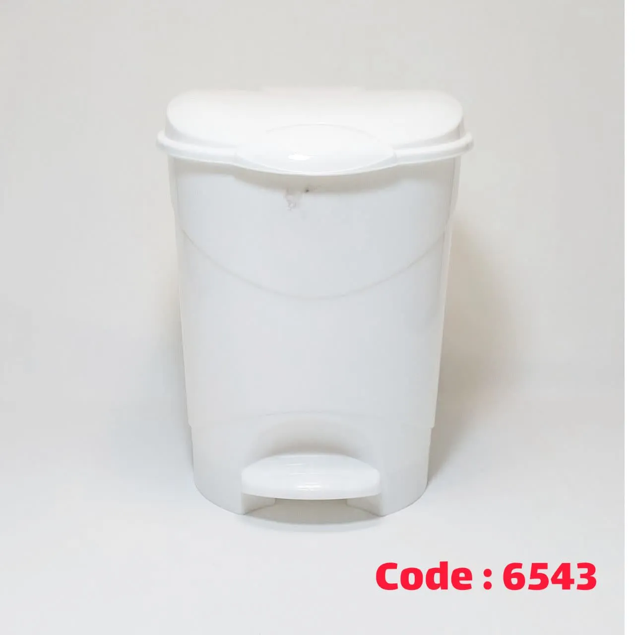 سطل پدالی 2 مرجان سفید 2420 ناصر