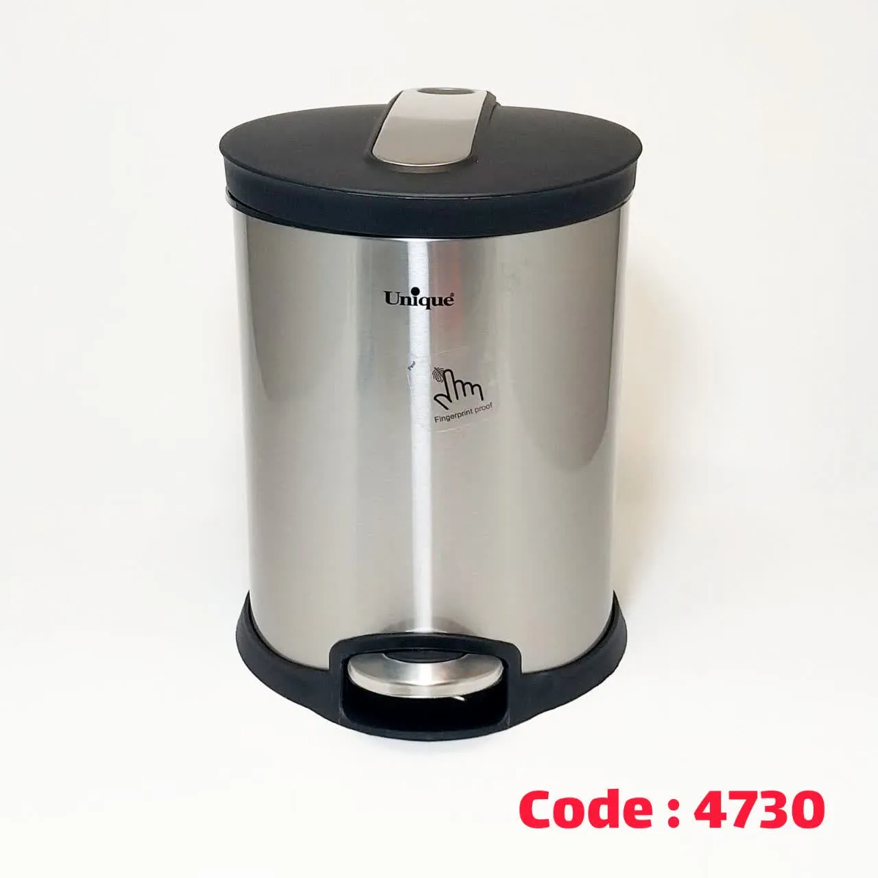 سطل پدالی 5 لیتر استیل 4410 یونیک