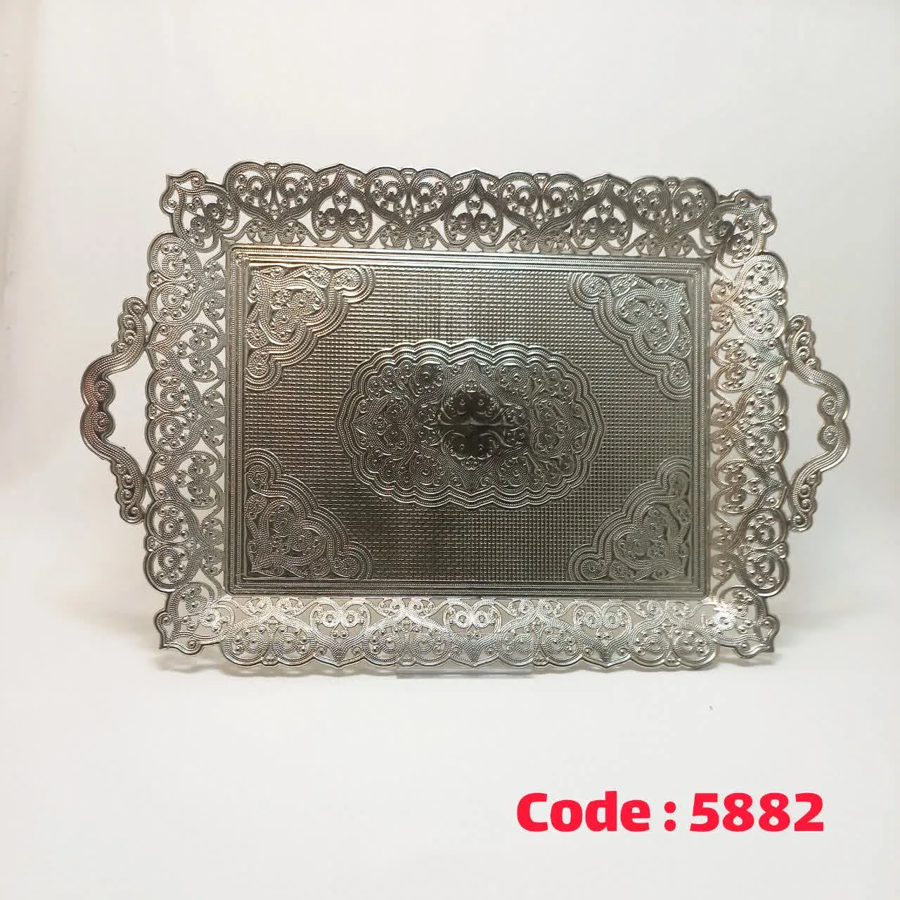 سینی مستطیل سیلور 236 فلزی آسیا