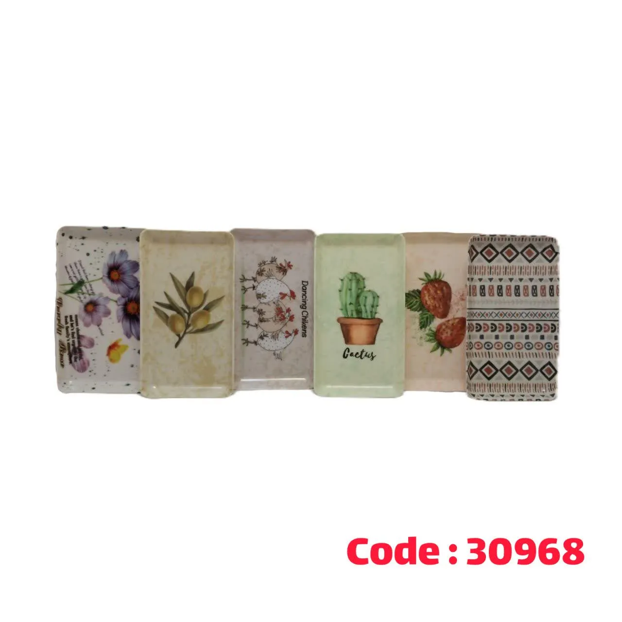 ظرف سرو مستطیل لنا 300d ملامین آرکومین