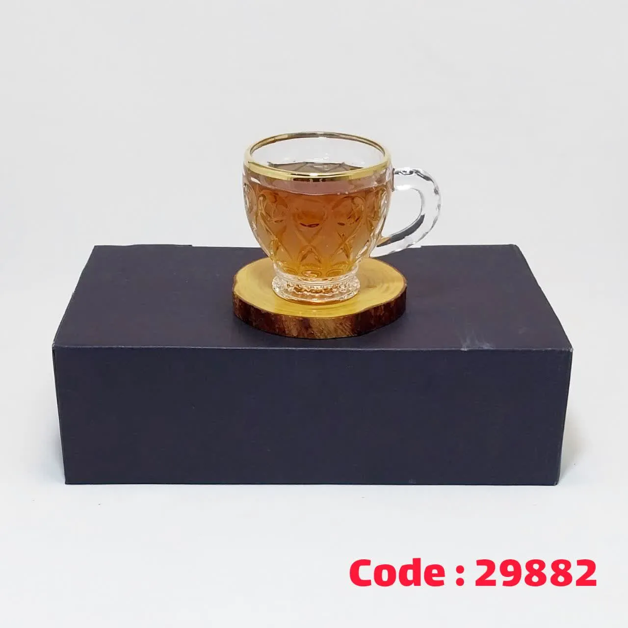 فنجان آنجلیکا لب طلا چین