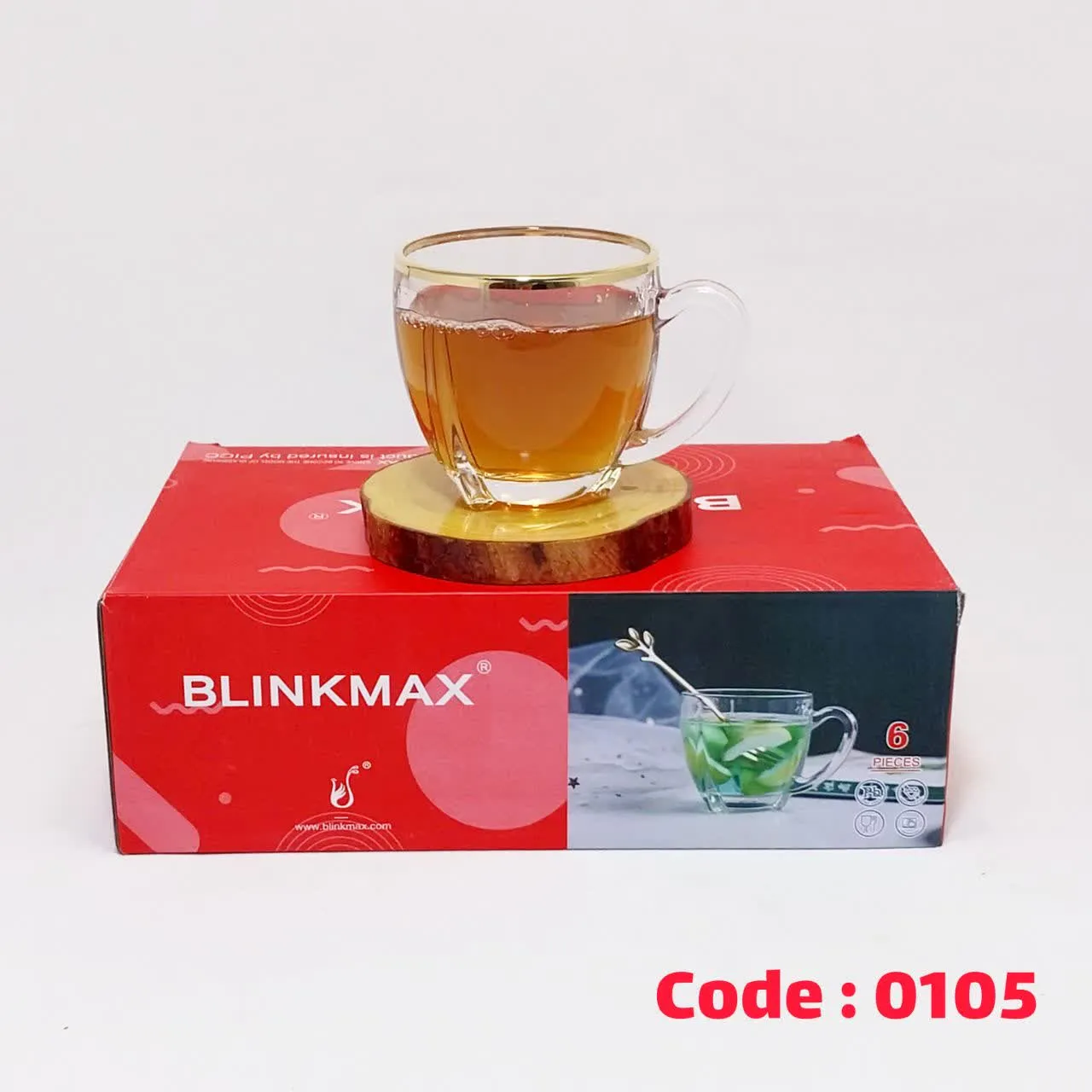 فنجان سلتیک 126 مکس لب طلا چین