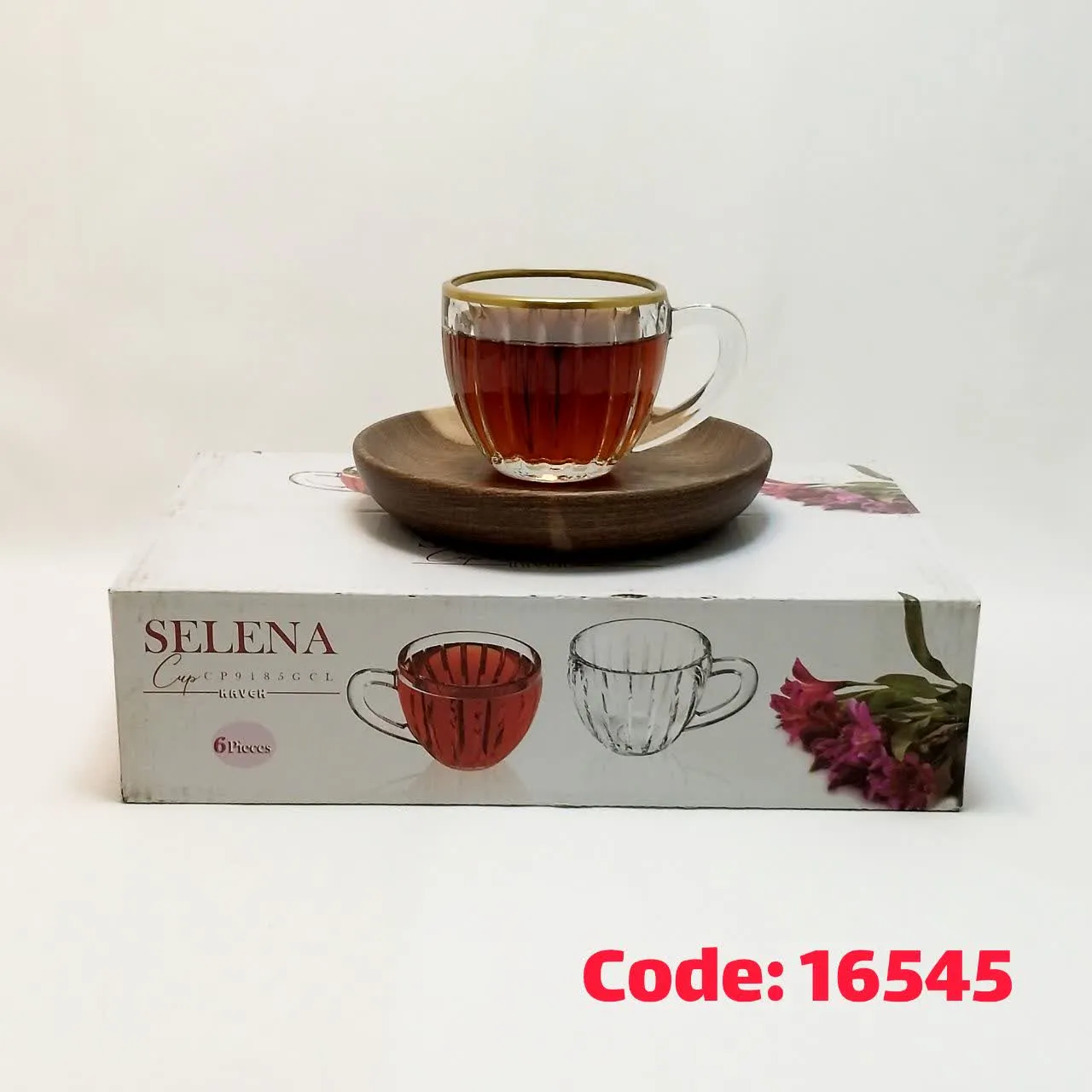 فنجان سلنا لب طلا 9185 کاوه