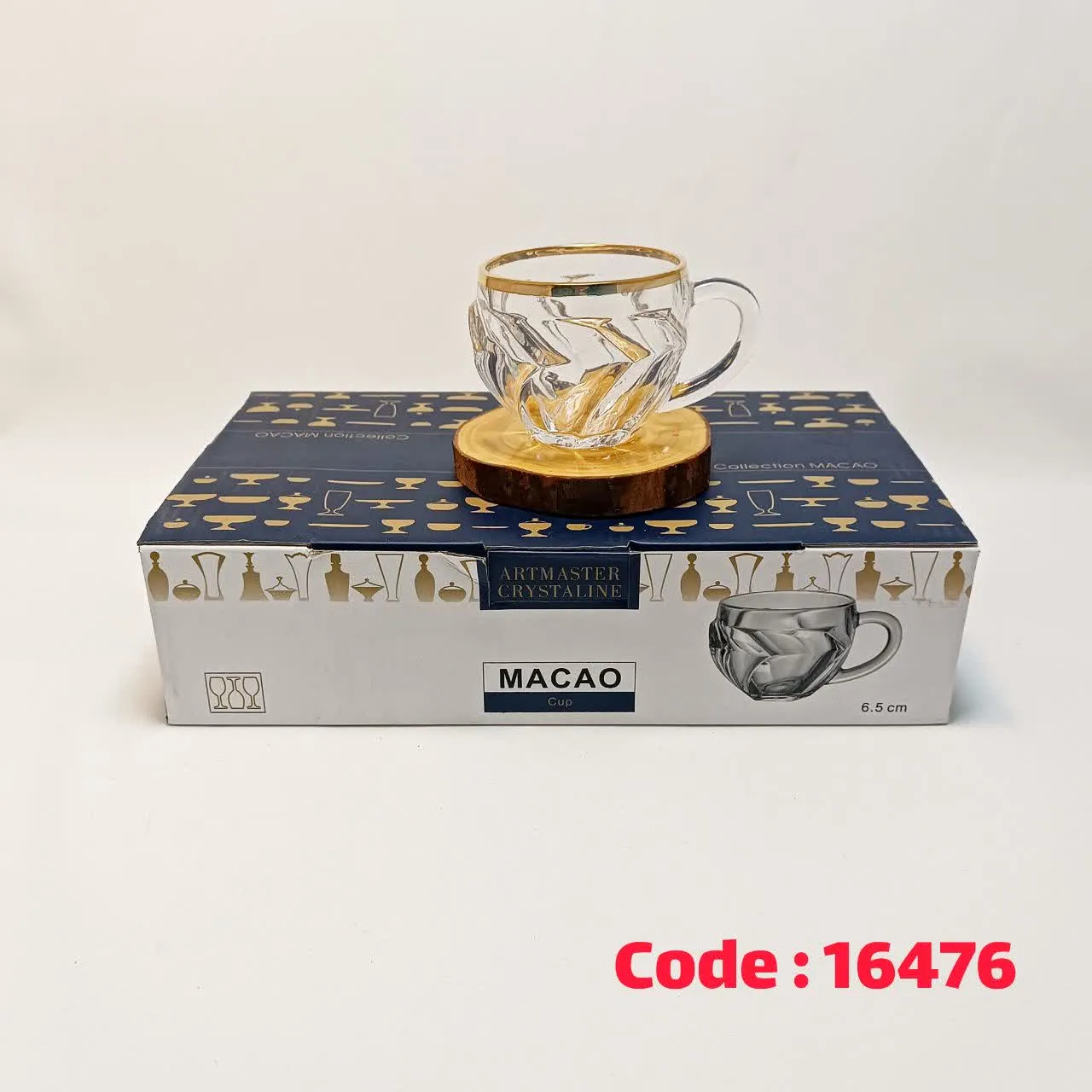 فنجان ماکائو لب طلا 1571 چین