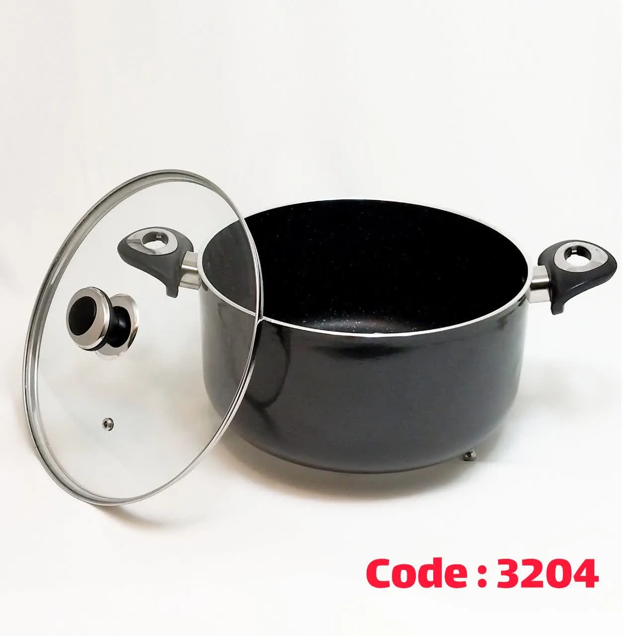 قابلمه 26 گرانیت مدادی 426 تفلون زرساب