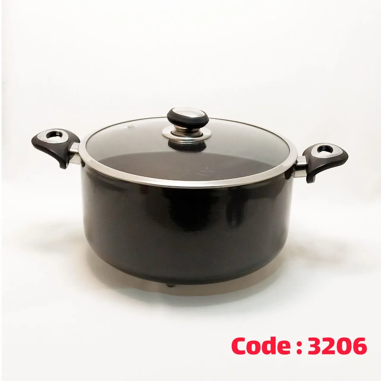 قابلمه 28 گرانیت مدادی 428 تفلون زرساب