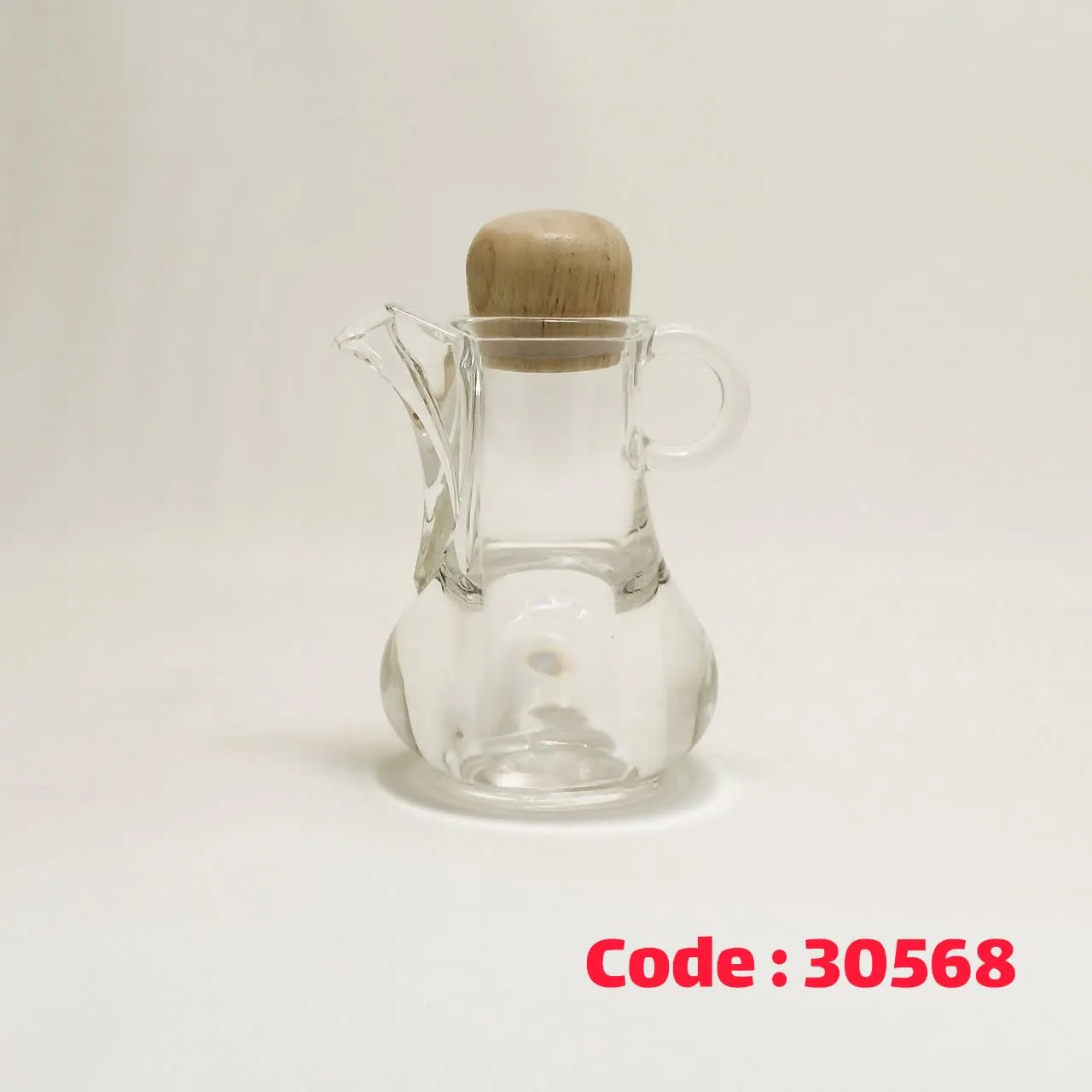 قوری زعفران درب چوب 0992 اکرولیک