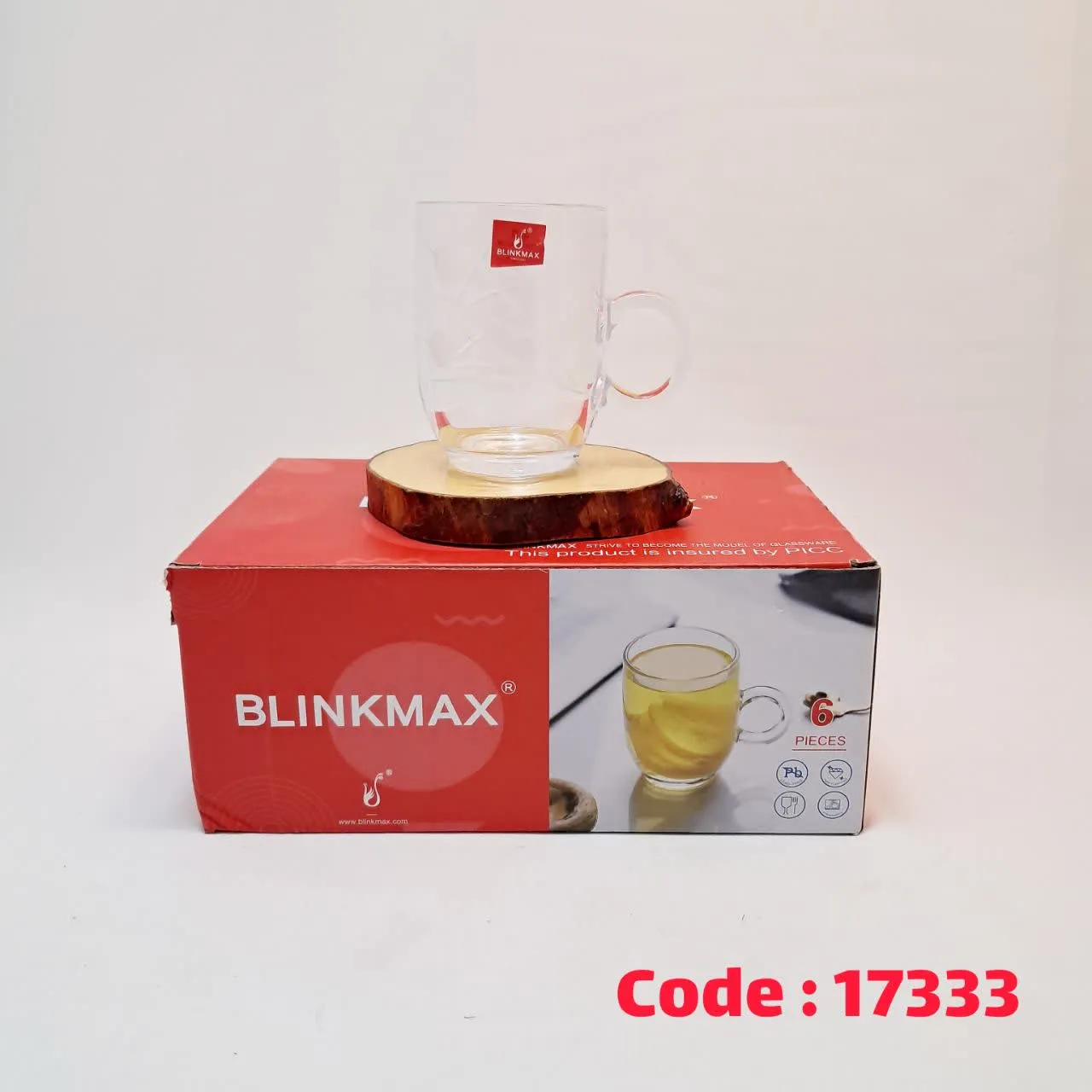 ماگ بارل تراش گلدار چین 