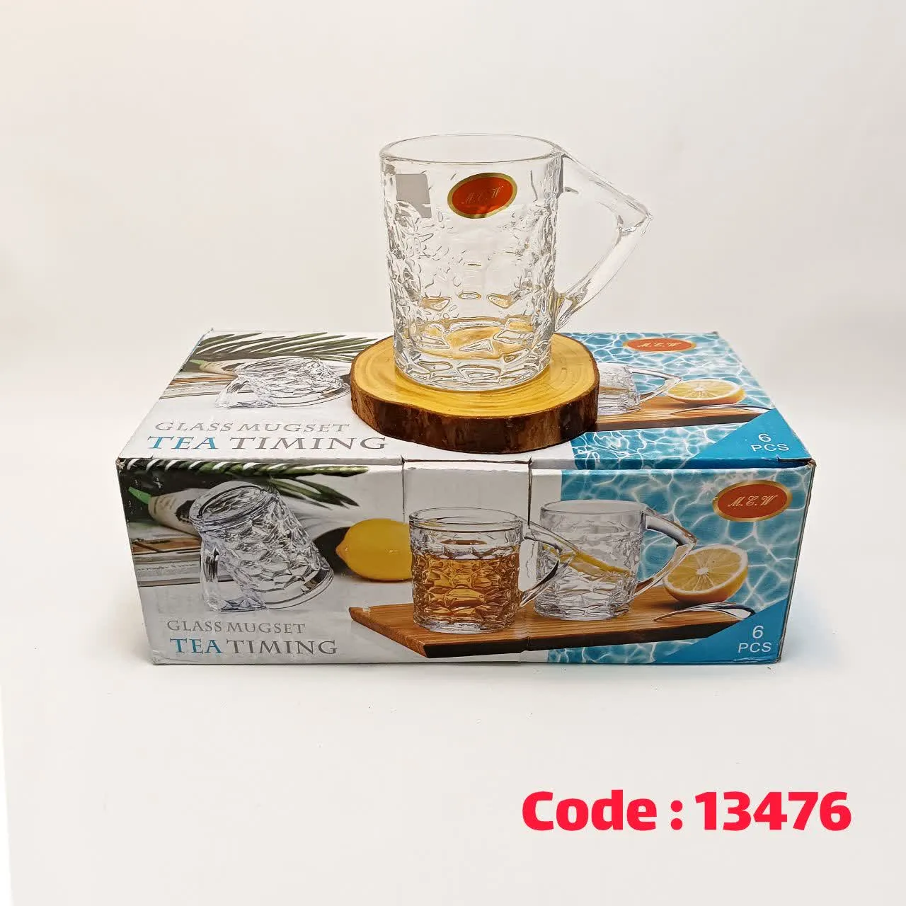 ماگ دسته برعکس برجسته کوچک 0614 چین