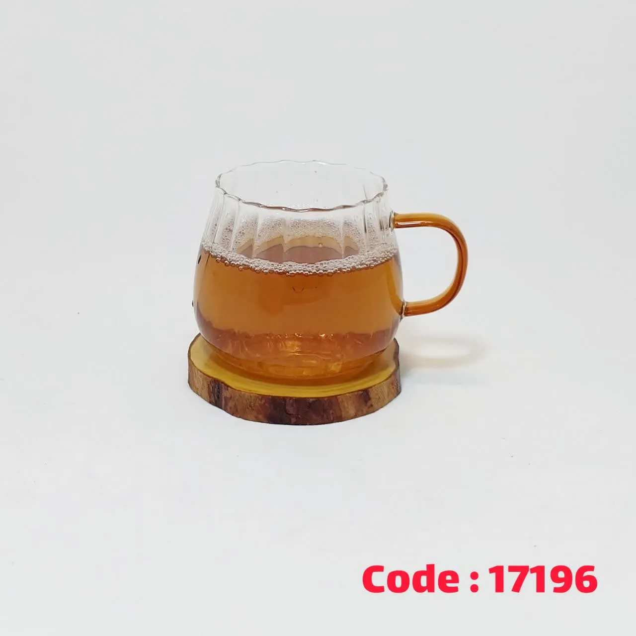 ماگ طرح کدو دسته رنگی 3-1756 پیرکس 