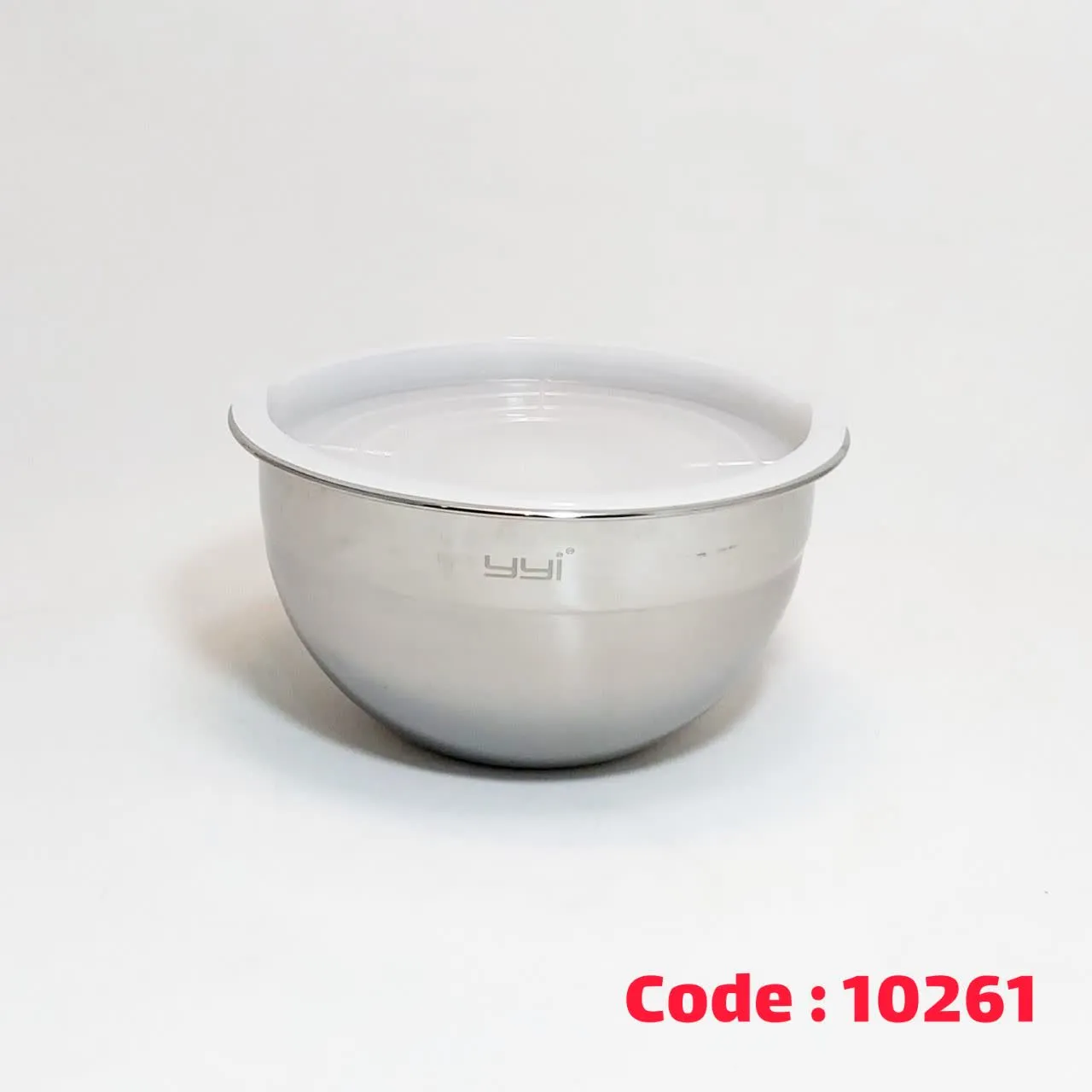 کاسه سالاد دربدار 18 استیل ضخیم