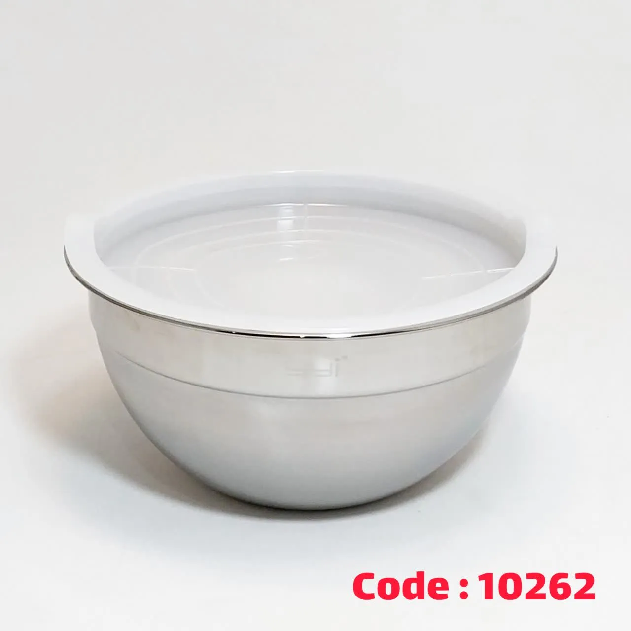 کاسه سالاد دربدار 22 استیل ضخیم